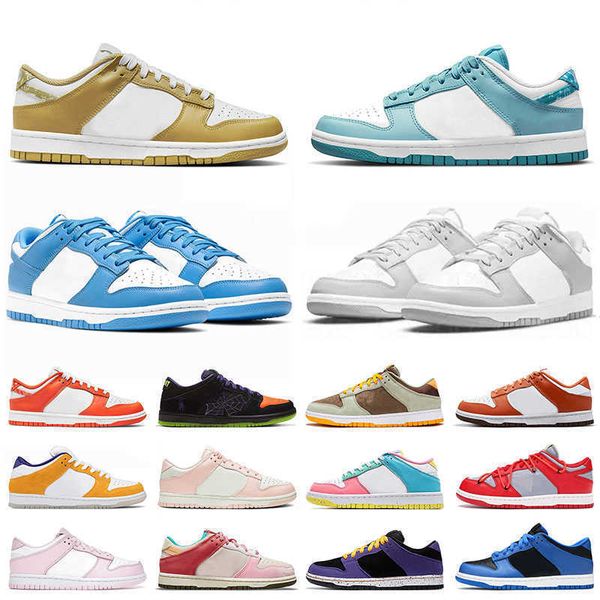 

2022 dk low mens womens running shoes sb designer unc blue black cool fog green orange green barley paisley skate sports sneaker