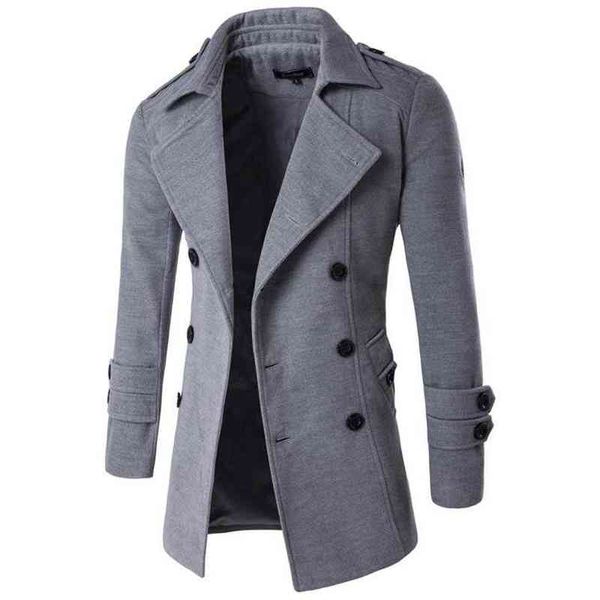 2018 Jaqueta de inverno de outono Homens pavão jaquetas e casacos roupas de marca masculino choqueta hombre lã mistura de homens m-xxl300j t220810