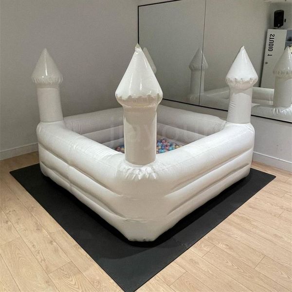 

2.5x2.5m outdoor games balloon pvc inflatable hoverball pool ball pit pond playland center for playground or lawn party