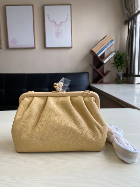 

2021 women new style genuine leather clouds bag shoulder crossbody