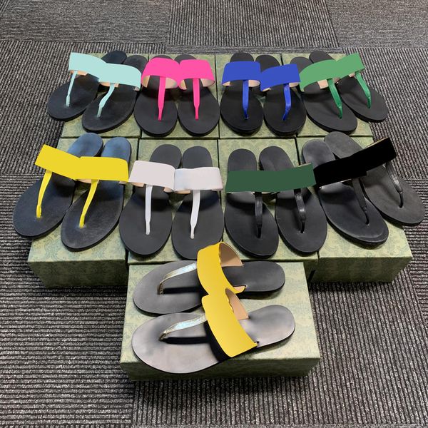 

thong slides summer slippers fashion designer slippers beach flip-flops non-slip flat ladi outdoor soft sandals women simple flip-flop size, Black