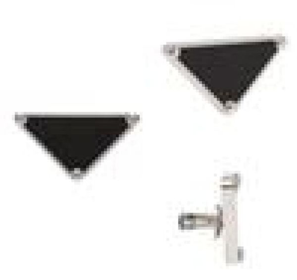 

triangle geometric logo clip-on single stud earring european/ american exaggerated simple personality women letter p wild temperam8534507, Golden;silver