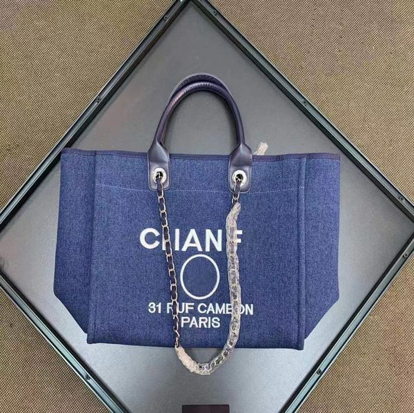 

luxury fashion classic beach bags ch women evening handbags canvas embroidery brand female big shopping handbag large capacity designer ladi