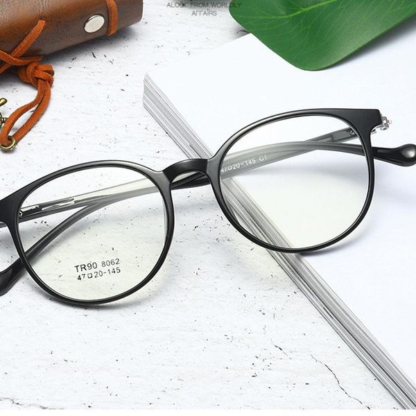Mode Sonnenbrillen Rahmen Gläser Rahmen TR90 Flexible Brille Koreanischen Stil Männer Frauen Trendy Brillen