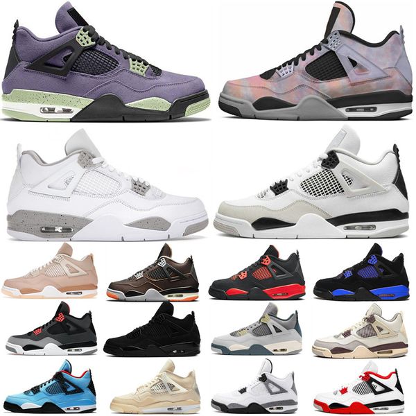 

zen master canyon purple 4 basketball shoes 4s white oreo military black cat mid navy fire red thunder bred starfish cool grey what the sail