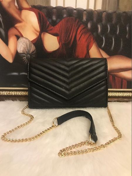 

yq designer handbags square fat loulou chain bag real pu leather women's handbag large-capacity shoulder bags quilted messenger