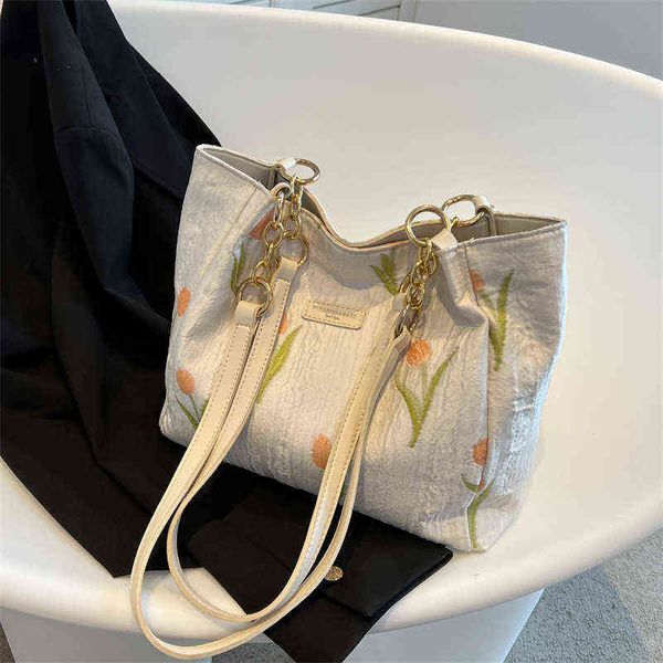 

fashion designer handbag new women's single shoulder messenger trendy large printed single shoulder bag g220520