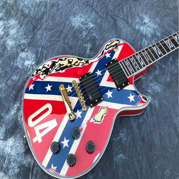 

national flag electric guitar 22 products and 6 strings new style in the store limited time special offer package mail home