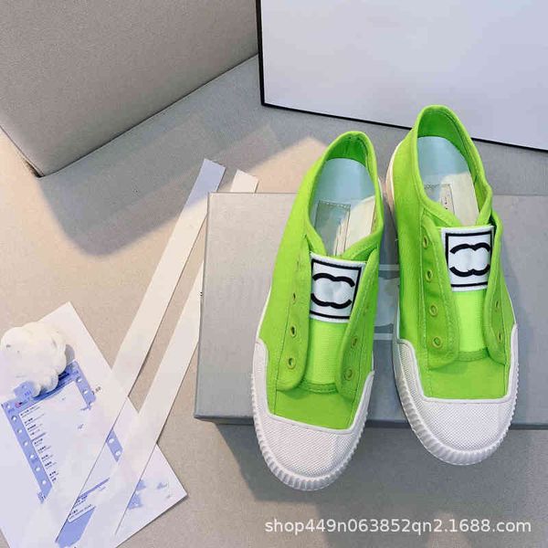 

dress shoes xiaoxiangjia lazy canvas shoes summer candy color contrast series small white fashion matching women's b9r7, Black
