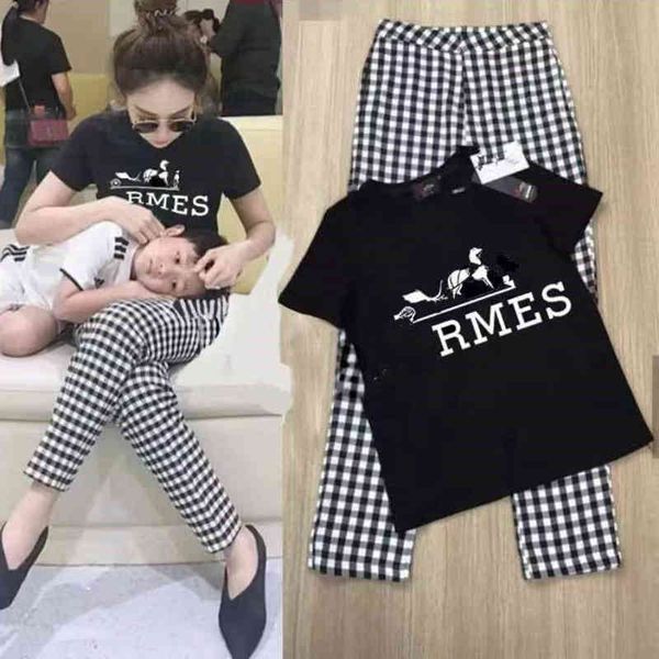 

summer new short sleeved trousers set women's casual two-piece set, White