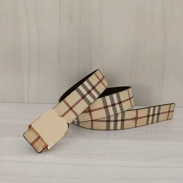 

fashion classic men's designer belt women's casual letters smooth buckle width 3.8 cm 520734, Black;brown