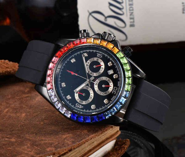 7750 Роскошные дизайнерские наручные часы e x, модные часы, повседневные мужские часы с лентой