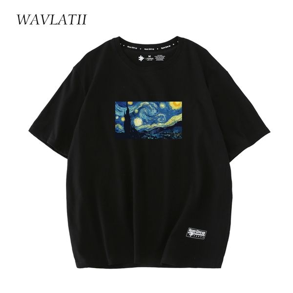 

wavlatii women black cotton oversized t shirts female casual white basic streetwear tees for summer wt2204 220511