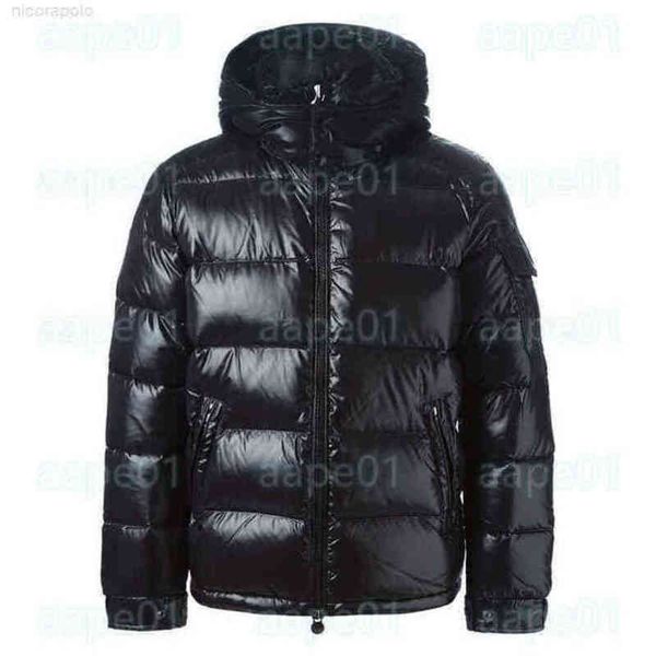 

designer jacket puffer luxury mkle mk meng famous mens women classic down outdoor warm winter coat outwear clothing s-3xl 2022, Black