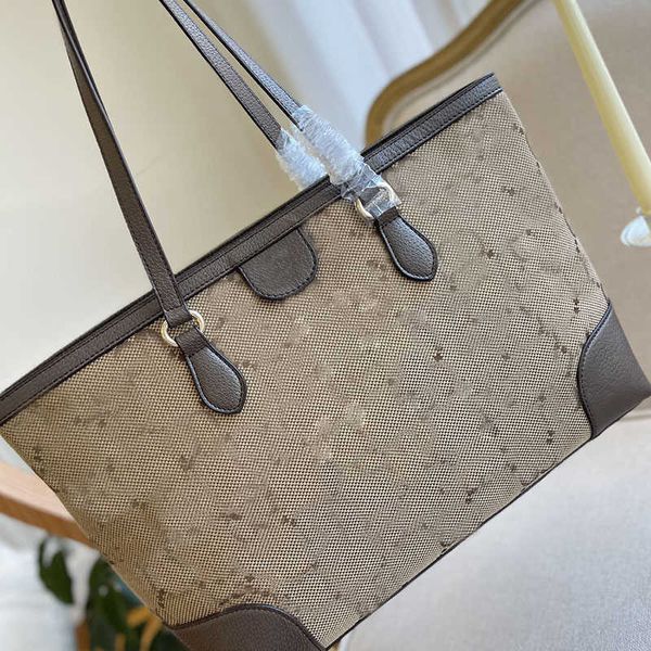 

handbag purse shopping bag tote classic large letters hardware accessories large capacity package women shoulder bags canvas zipper high
