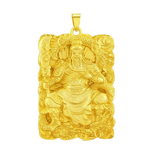 

pendant necklaces luxury 24k pure gold color for women men filled thick female birthday, Silver
