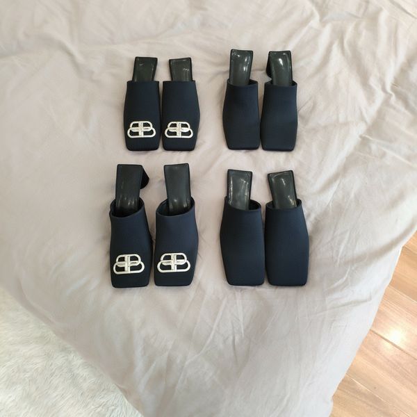 

2022 fashion designer dress shoes ladies high heels exquisite and comfortable strap women letters short leather material size35-41 gpf220741, Black