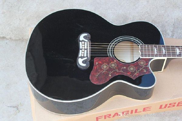

hgfderfg shipping wholesale sj200 acoustic guitar with fisherman pickup @32