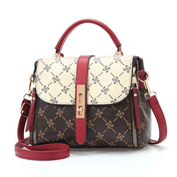 

2022 new fashion all-match ladies mini handbag small bag shoulder color msenger