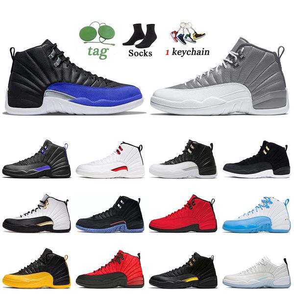 

retro j12 2022 basketball shoes jumpman 12 12s hyper royal stealth royalty taxi utility reverse flu game dark concord university gold sports