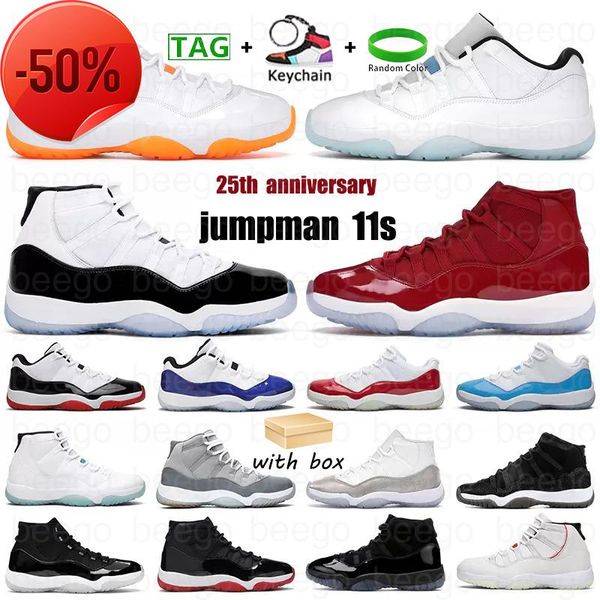 

black jubilee 25th anniversary mens 11 11s basketball shoes bred space jam legend blue Â tint Â Â pinnacle grey for jumpman men women sneakers