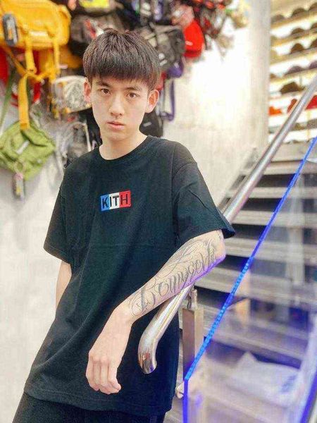 

designer t shirts for men kith diamond short sleeve plain black t-shirt fashion clothing brand round neck slim social spirit guy half man 00, White;black
