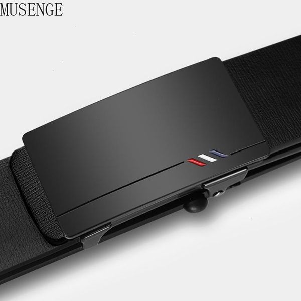

automatic buckle mens leather belts male fashion jeans trouser waist belt for men cowskin black luxury designer, Black;brown