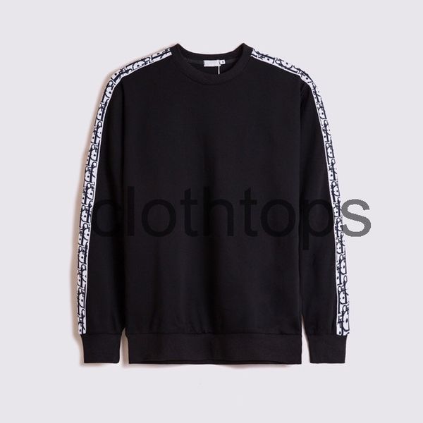 

mens womens designer sweatshirts men fashion sweatshirt letter print pullovers hoodies 2022 autumn winter coat hoodie outerwear casualcp clo, Black