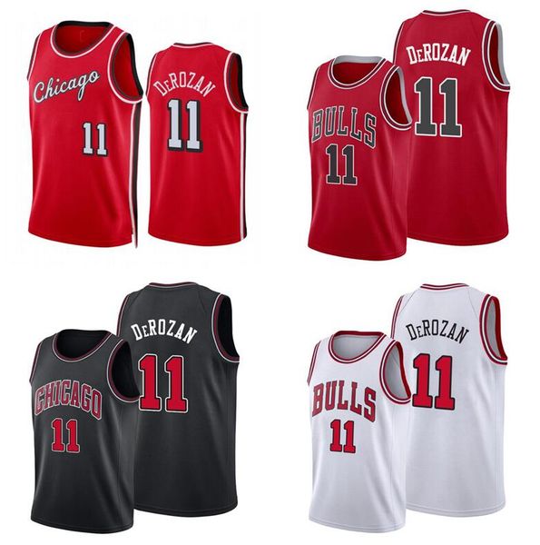 Maglia da basket Demar Derozan Uomo Youth S-XXL maglie versione città bianca in stock