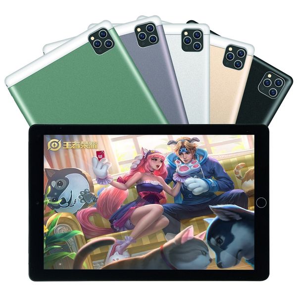 Neue 10.1inch P10 Tablet MTK6580 Android OS Bluetooth Camera 1280 * 800 4000mAh Quad Kern mit Paket