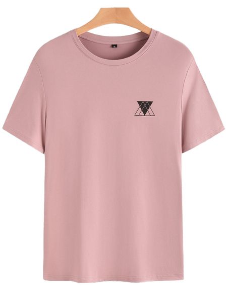 

men geo print tee d9lp#, White;black