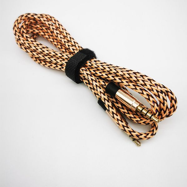 

1.5m 3.5mm male to male jack audio aux cable for speaker for mobile phone