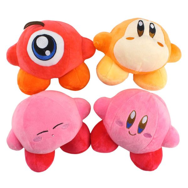 Factory Outlet 15cm Kawaii Star Kirby Plush Dolls Toys Game Game Periférico Série V'Dodi Kirbytoys 4 Plush Toy Boys Girls Girls Gree ups Free ups