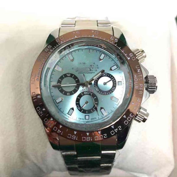 Часы uxury 7750 Date Gmt Rolevova Laojia, серия производства и маркетинга, надпись на внутреннем кольце Wuli di tongna, ложные шесть игл