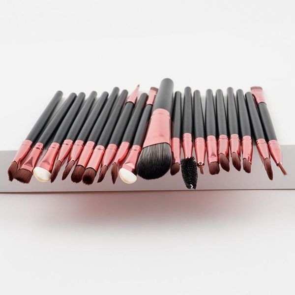 

20 pcs makeup brushes set foundation eye shadow blending eyeliner eyelash make up professional maquiagem brush tools 220722