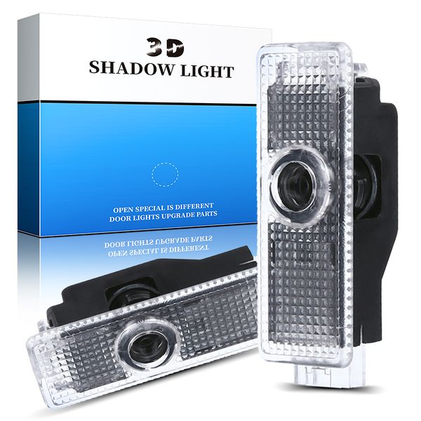 

2pcs auto door welcome lamp car laser projector 3d logolight for all bmw e90 e92 m3 e60 e61 e65 f01 f02 f10 f30 m5 g38 x1 x3 x5