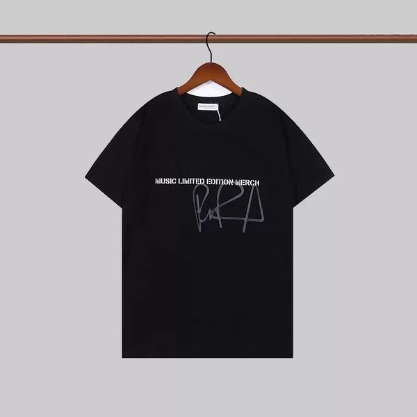 

2022 mens luxury t shirt designer 3d letter printed stylist t-shirts casual summer breathable clothing men women clothes couples tees 2xl, White;black
