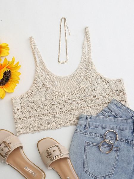 

knitted hollow out cover up t3kg#, White;black