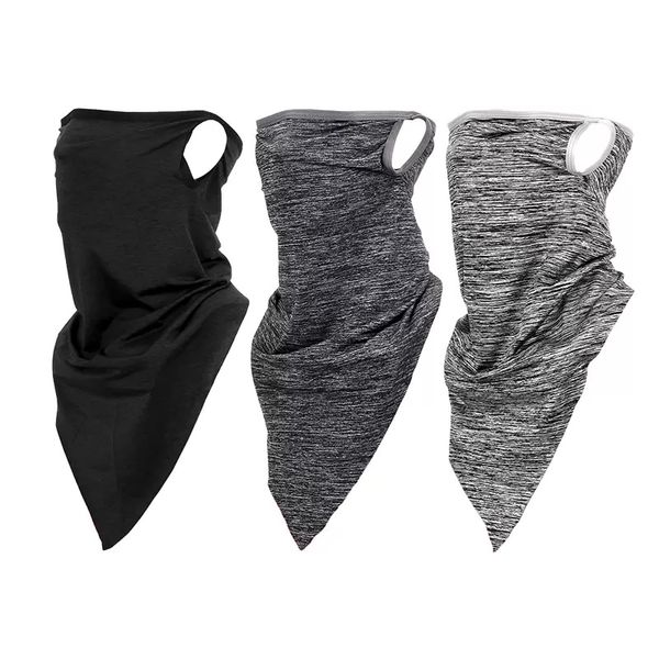 

motorcycle proctect cycling face mask anti uv neck hood half faces breathable dustproof headband triangle sport scarf windproof