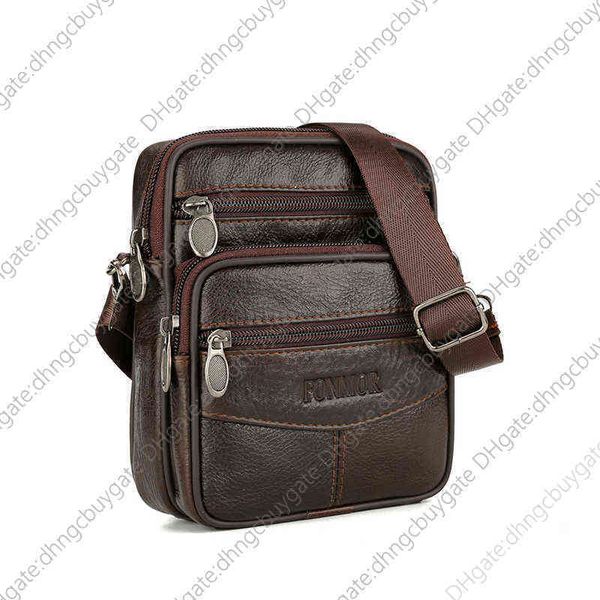 

men's bag genuine leather handbags shoulder bags messenger small crossbody for man fashion handbag