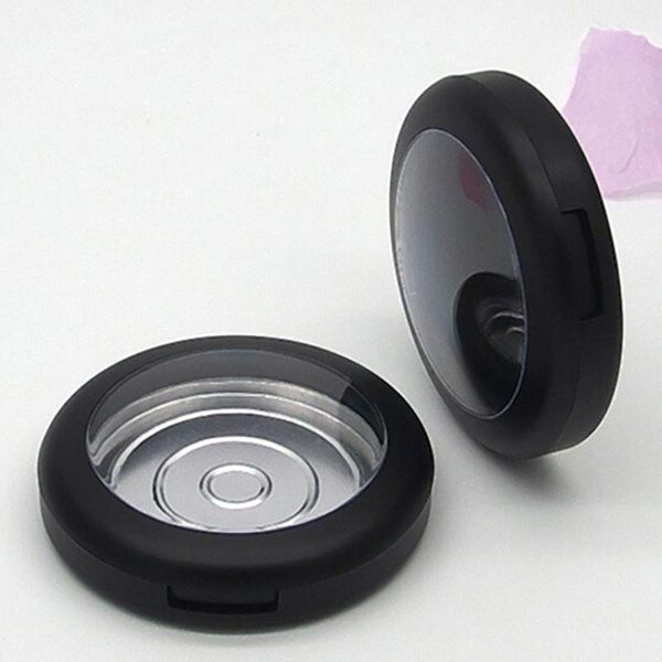 Тени для век черный пустой магнитный магнитный макияж матовой матовой наполнение