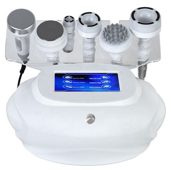 Многофункциональный инструмент для похудения красоты 6 в 1 жировом животе Кавитация RF 80K Device Device для растворения жирового тела
