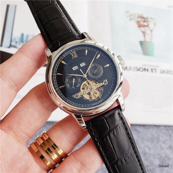 

pp 2022 patek men's luxury multifunctional watch digital automatic mechanical tourbillon waterproof watch
