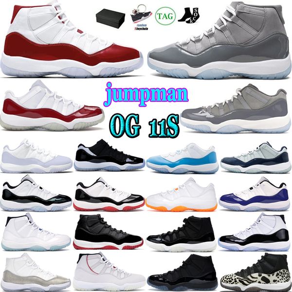 

72-10 cool grey jumpman 11 11s basketball shoes cherry men women 25th anniversary low legend white bred concord pantone midnight navy sneake