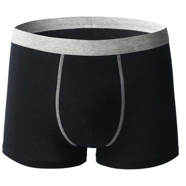 

fashion mens solid cotton shorts designers underpants classic casual short cotton underwear breathable underwears18, Black;white