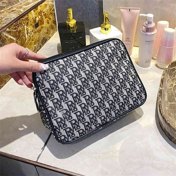 

travel simple fashion cosmetic portable large capacity hand skin care products storage waterproof wash bag 80% off outlet online