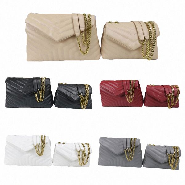 

luxury loulou medium chain bag in matelasse leather handbag fashion crossbody small magnetic snap closure shoulder bag designer women purse