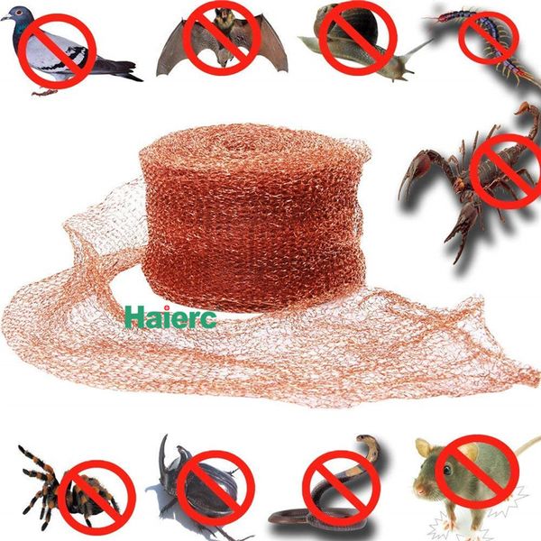 Redent Pure Copper Mesh 100 pés outros suprimentos de jardim Rato Rato Aves Controle de roedores 50 pés 20 pés mais forte metal 30m 15m 6m Venda direta da Factory Fabrure