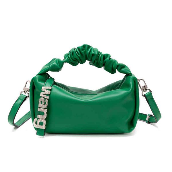 

nxy evening bag arrive small shoulder handbag for women soft crossbody designer pleated pouch lightweight clutch purse 0610