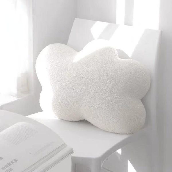 Almofada/travesseiro decorativo Branco de cabeceira super macia garotas da cintura Pad Office Sofá Decoração de casa/decorativa